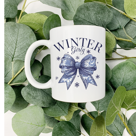 Winter Girly 15oz Coffee Cup