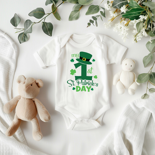 My First St. Patrick Day  | bodysuit | Baby Gift | Baby Shower