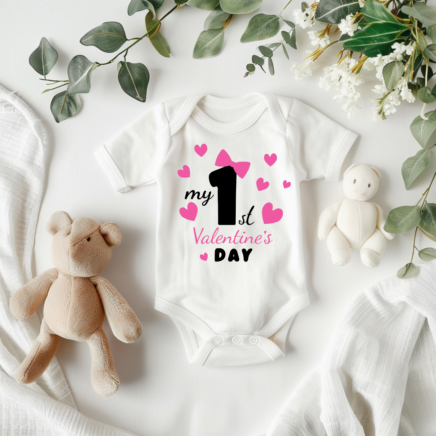 My First Valentine Day  | bodysuit | Baby Gift | Baby Shower