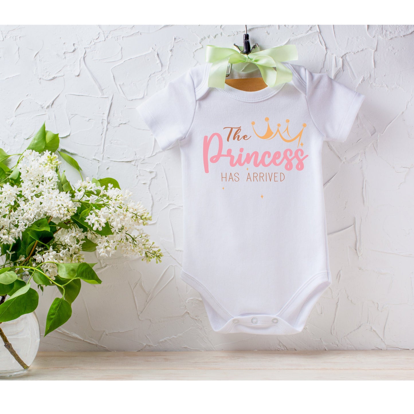 The Princess Has Arrived Girl Onesie - Baby Gift - Baby Shower