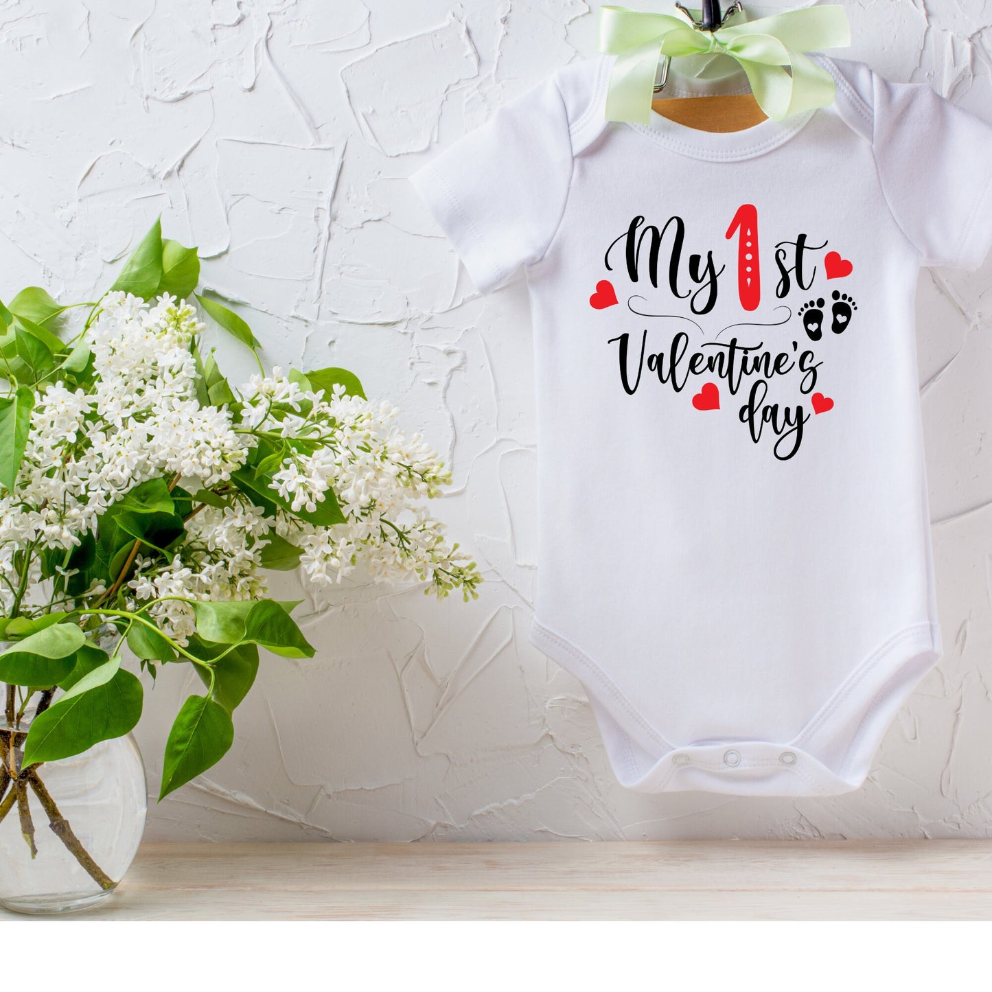 My First Valentine Day | bodysuit | Baby Gift | Baby Shower