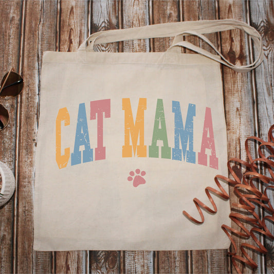 CAT MAMA | Tote Bag 15x16