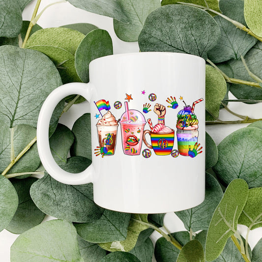 LGBTQ - Latte Coffee - Coffee Cup