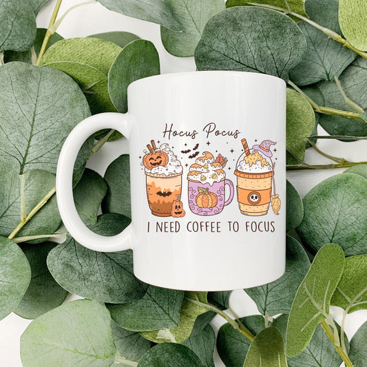 Hocus Pocus Halloween Coffee Cup